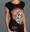 Ed Hardy Inside out Ghost Skull Tee (3014-sig)