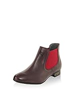 ROBERTO CARRIOLI Botines Chelsea (Vino / Rojo)