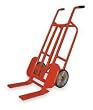 Dayton 2LRL4 Hand Truck, Tilting Fork, Mold On, H55 In