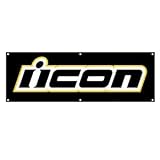 Icon Slant Logo Banner