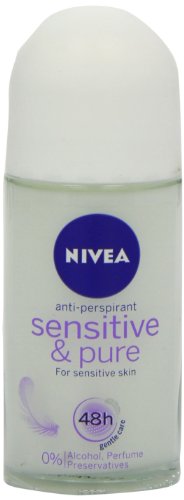 Nivea 50ml Sensitive And Pure 48h Anti-perspirant Deodorant