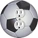 COLORIFFIC SOCCER OUTLET COVER PLATE E*