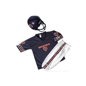 Chicago Bears Youth NFL Team Helmet and Uniform Set by Franklin Sports (Small)