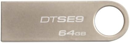Kingston Digital DataTraveler SE9 64GB USB 2.0 Flash Drive (DTSE9H/64GBET)