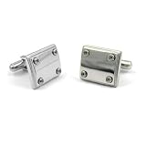 Titanium Cuff Links - 15mm x 17mm