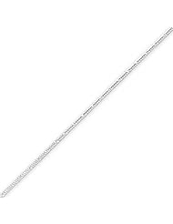 Sterling Silver 1.2mm Diamond-cut Snake Chain - 20 Inch