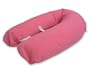 Modulit: Grand coussin d'allaitement d�houssable "G�ranium Rosanna", Fabriqu� en France