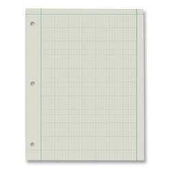 Ampad Engineer Pad, 5 Squares per Inch, 8.5" x 11", 200 Sheet Pad, Green (22-144)