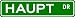HAUPT Street Name Sign ~ Family Lastname Sign ~ Gameroom, Basement, Garage Sign