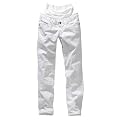 Noppies Damen Umstandsmode/ Hose 60010, Straight Fit (Gerades Bein)