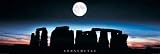 Review 1art1 GmbH  / Posters: Stonehenge Door Poster - By Moonlight (62 x 21 inches)