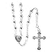 Sterling Silver Rosary - 5 mm