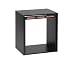 Raxxess Black Oak Studio Rack, 12 Space
