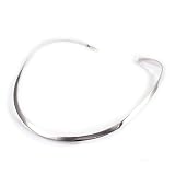STERLING SILVER CHOKERS 4mm