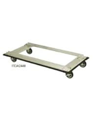 Focus FTDA2448 Truck Dolly w/ Casters For 24 x 48-in Shelf Sizes, Aluminum, NSF, Each