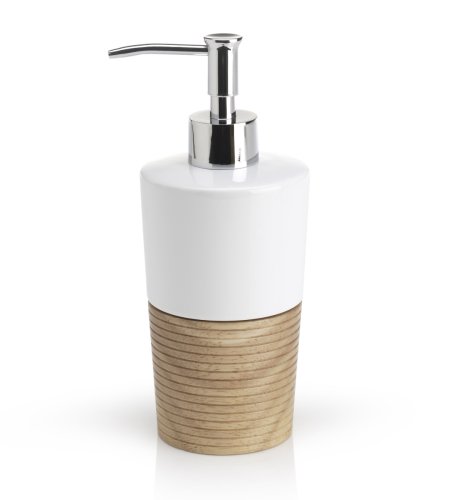 Wood Ceramic Collection Soap Dispenser