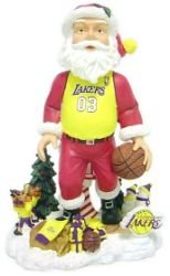 Los Angeles Lakers Santa Claus Bobblehead