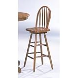 McCoy 29" Arrow Back Stool in Oak