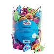 Zanies Hypno Mice Cat Toys - Set of 4
