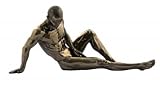 ALONE Bronze Art Gallery Nude Male Sculpture NEW Gay Int. Gift