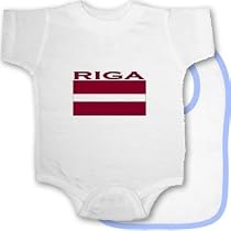 Riga Flag Bib and Onesie