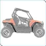 Polaris Ranger RZR S Fender Flare Kit / Pt # 2877314