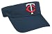 MLB Pre-Curved Minnesota Twins Visor NAVY (QTY.12) YOUTH: 6 3/8-7 (AGES 6-12 YRS)