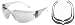 Radians Mirage Small Frame Clear Lens Safety Glasses