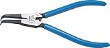 TOP スナップリングプライヤ 軸用曲爪 使用範囲32~80mm 3598900 SB230