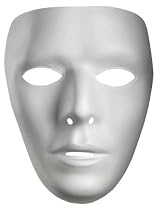 10475 Blank Male Drama Mask