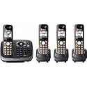 Panasonic KX-TG6544B DECT 6.0 4 Handsets Cordless Phone w/ Answering System
