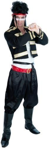80s Adam Ant New Romantic Male Fancy Dress Costume - XL (UK 46-48) by Parties Unwrapped Ltd
