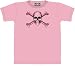Cross My Heart T-Shirt 100% Cotton Short Sleeve Skull and Crossbone Shirt for Teens and Adults