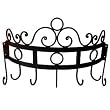 Iron Artistica Wall-Mounted Scroll Pot Rack