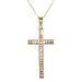 10K Yellow Gold 0.33 Carat Diamond Pendant w/ chain