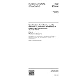 ISO 9398-4:2003, Specifications for industrial laundry machines - Definitions and testing of capacity and consumption characteristics - Part 4: Washer-extractors