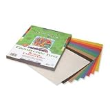 9 x 12 Recyclable Construction Paper, 96 Sheets/Pack Assorted (PAC6551) Category: Art and Drafting Paper