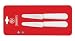 Mundial SCW5671 3-1/4-Inch Wide Clam Knives, Set of 2, White