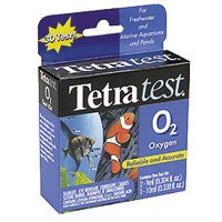 Oxygen Test Kit for Freshwater Saltwater - 30 Tests by TETRA HOLDINGS, INC