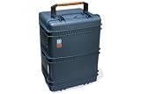 Portabrace PB-2850F Wheeled Superlite Vault Hard Case with Foam (Blue)