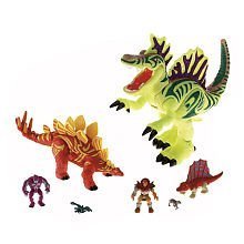 Imaginext Exclusive Figure Set Ripper The Spinosaurus and Spike The Stegosaurus