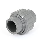 uxcell　パイプアダプター　 PVC プラスチック素材　グレー　49 x 41mm　チューブアダプター