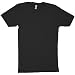 American Apparel - Sheer Jersey Short Sleeve Summer T-Shirt, Black, S