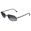 Xezo Architect 100% Titanium Metal Polarized Sunglasses for Golf, Driving, Cycling. Mitshubishi Scratch-Resistant Dark Gray UV 400 Protection Lenses
