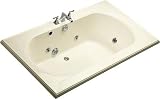 72 X 42 Right Hand Acrylic Whirlpool With Heater Memoirs Biscuit