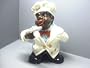 PAPPY Black Chef Mose 3-D Large 14" COOKIE JAR Mammy