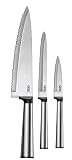 Ginsu 5225 Koden Series Stainless Steel Open Stock 3-Piece Starter Set