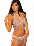 Mata Hari 2 Pc. Set, ONE SIZE, SILVER
