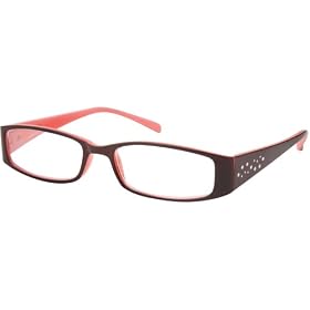 Sunoptic RD4 Burgundy Reading Glasses - Strength +3.00 Including Hard Case
