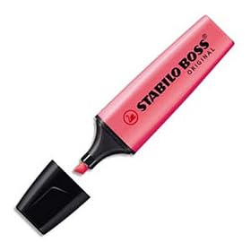 STABILO - surligneur "BOSS ORIGINAL", Couleur Rose, Pointe biseaut�e